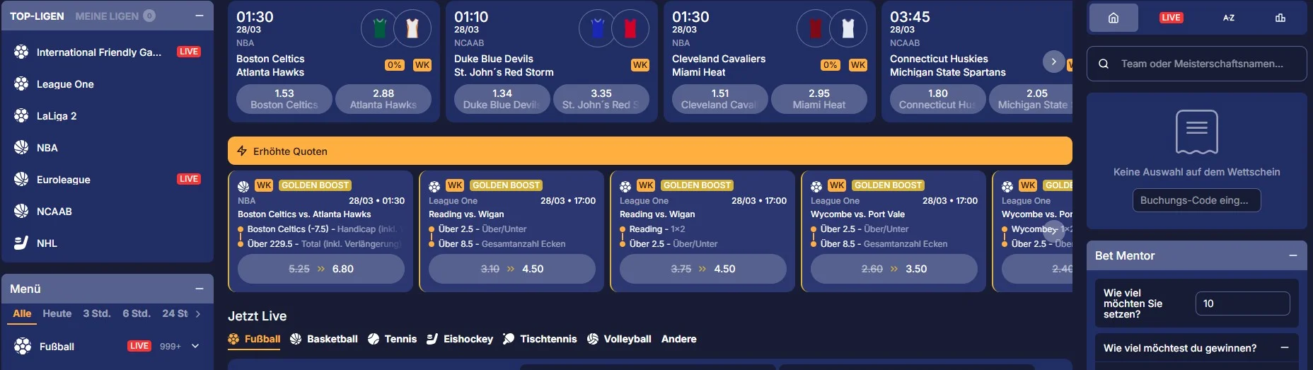 SlotsHopper Casino Sportwetten